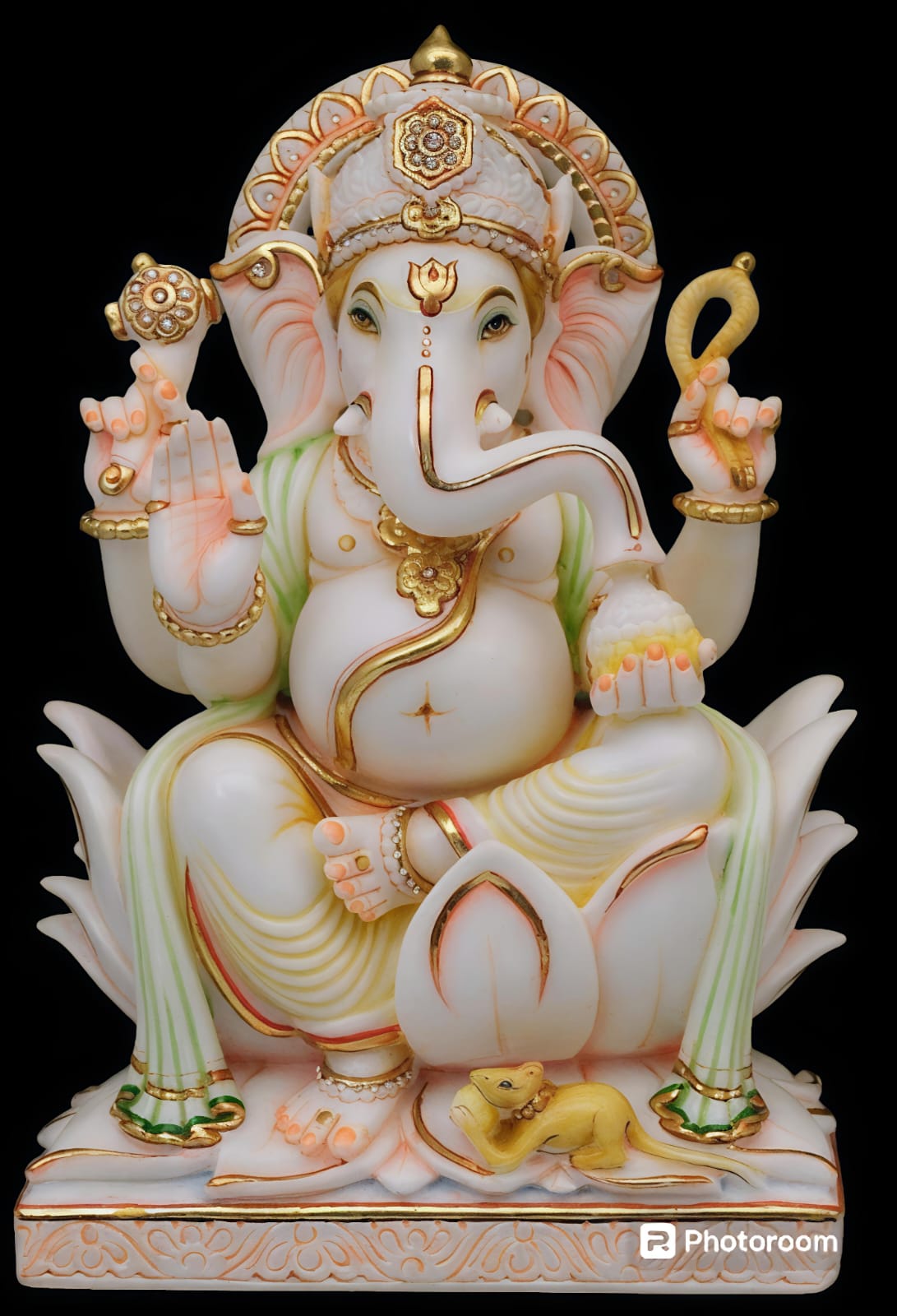 Marble Ganesh Ji Statu