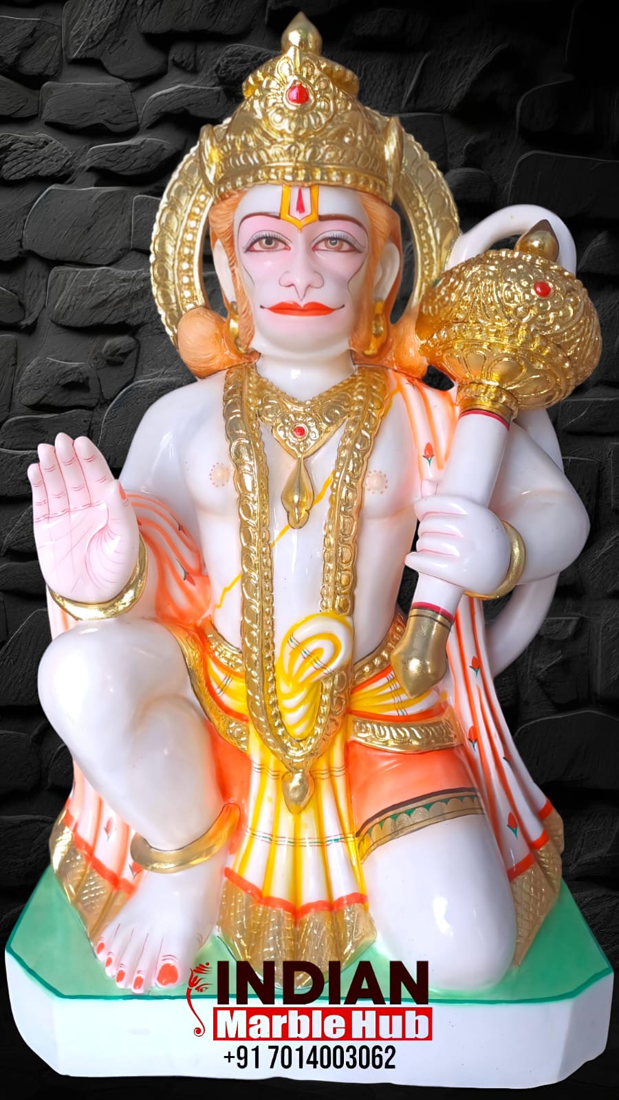 Marble Hanuman Ji Statue
